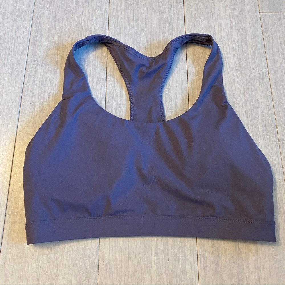 Purple Kessler Sports Bra